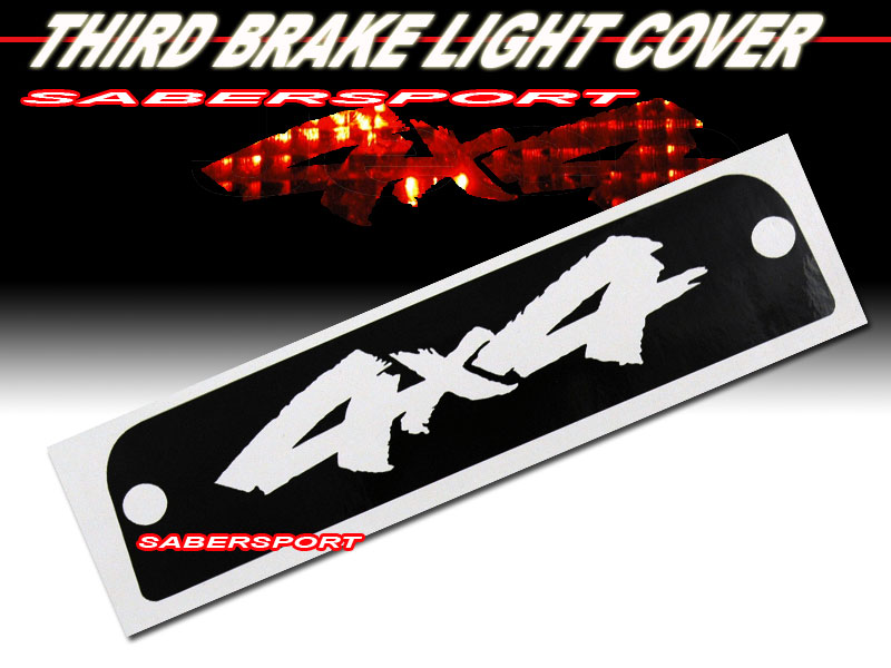 Jeep third brake light cover