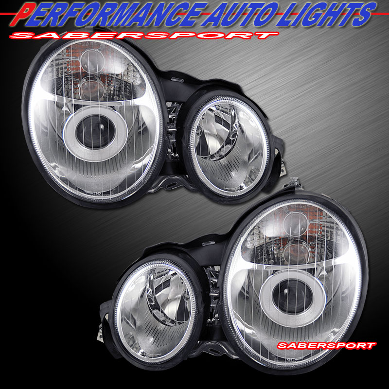 Mercedes benz w210 e-class projector headlights #4