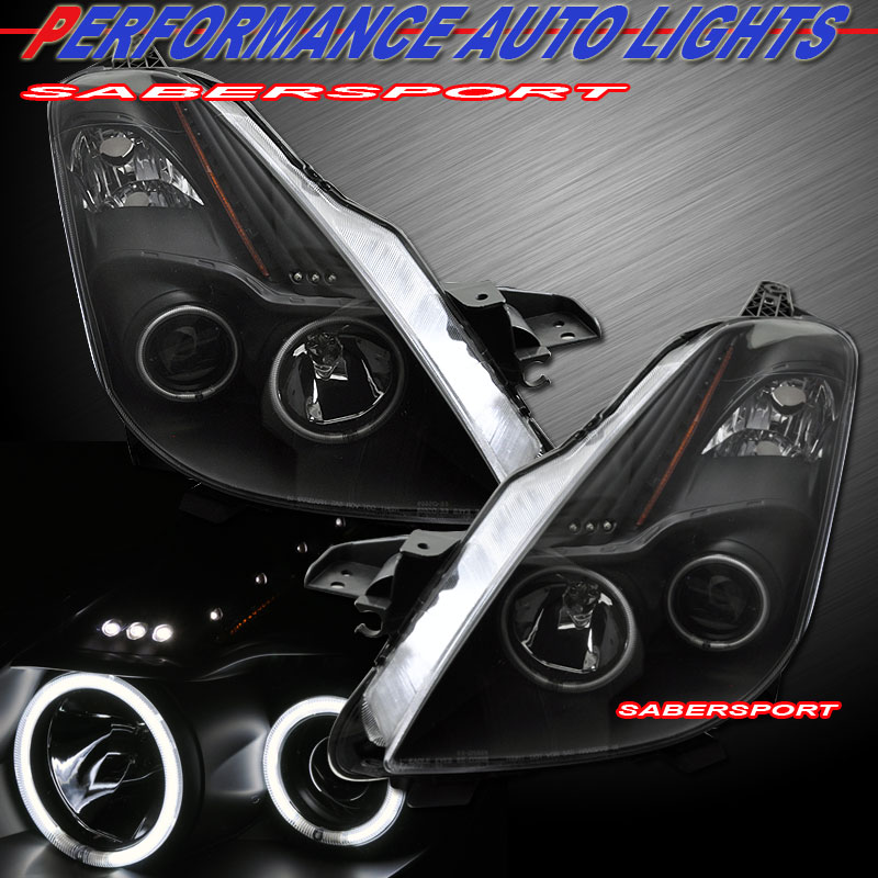 2008 Nissan altima black headlights
