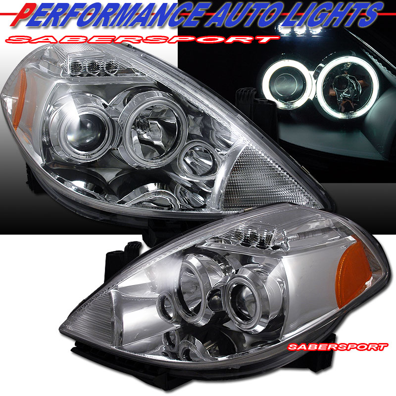 Nissan versa ccfl halo projector headlights #6
