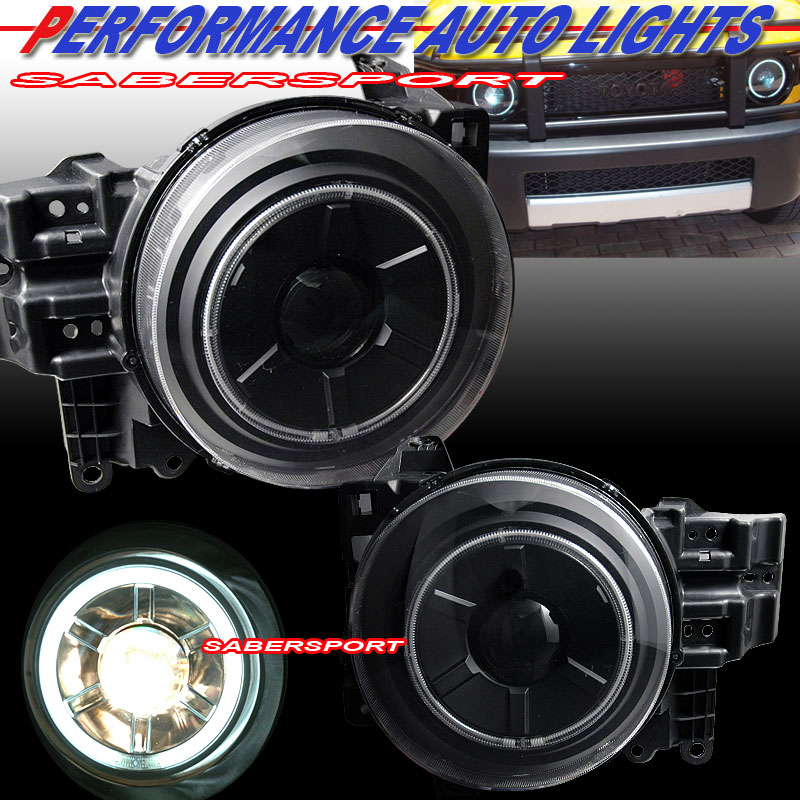 toyota fj cruiser black projector halo headlights #6 toyota fj cruiser black projector halo headlights #6
