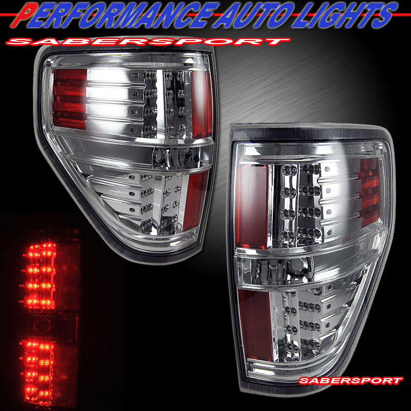 2009 2013 ford f150 quot l e d quot lights led chrome plug n 2013 f150 light cover